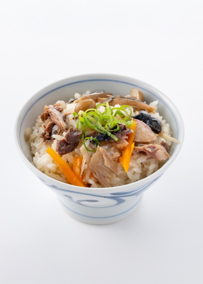 炊き込みご飯4種類セット（さば・うに・ほたて・金目鯛）