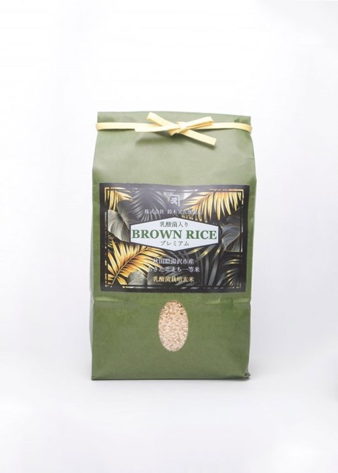 定期便 全3回【令和7年産】乳酸菌あきたこまち 玄米2kg