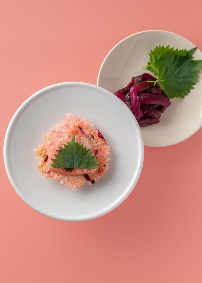 羽根つき焼きおにぎり 柴漬け大葉のせ　6個セット