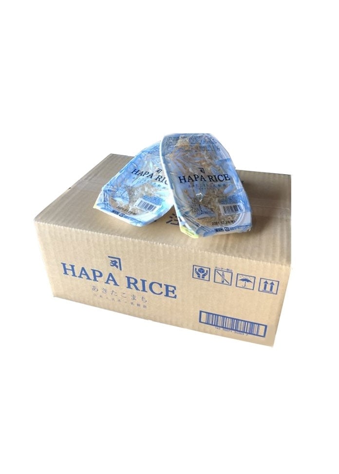 定期便 全3回 乳酸菌あきたこまち玄米白米ブレンドHAPARICEレトルトごはんパック 24個入り