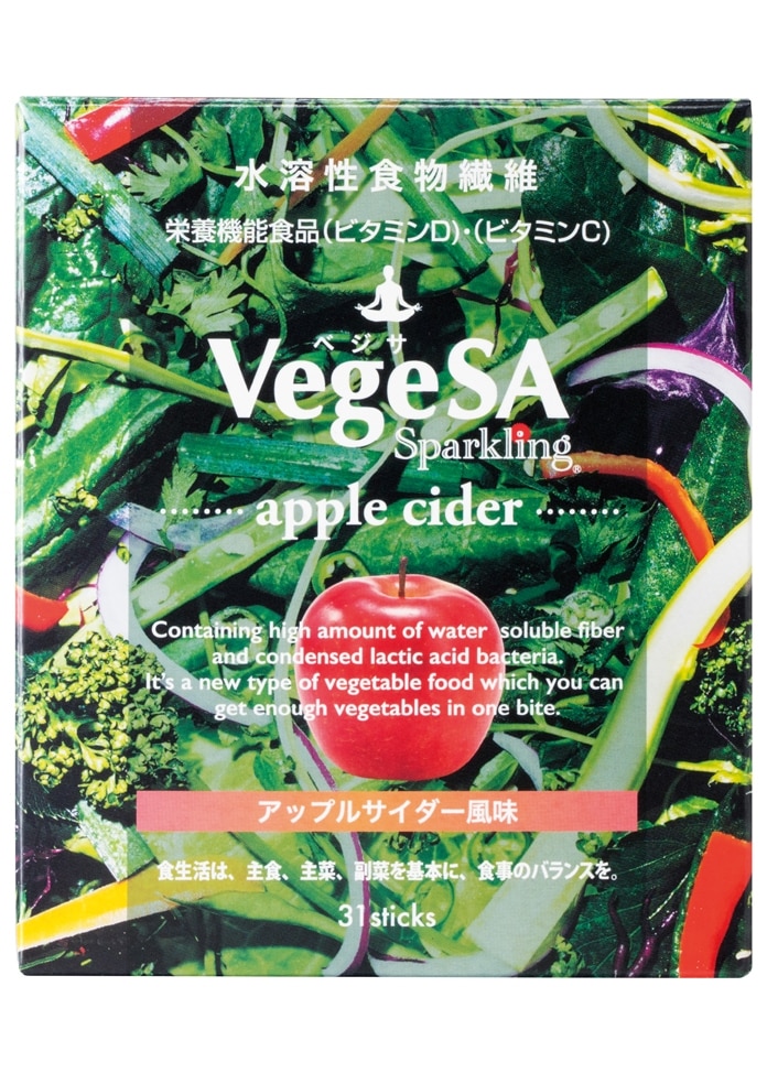 ベジサ スパークリング アップルサイダー（栄養機能食品 ビタミンD・ビタミンC）