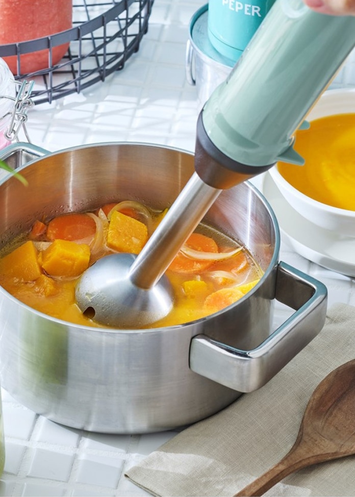 【Toffy】コードレスハンドブレンダー K-BD6-AW