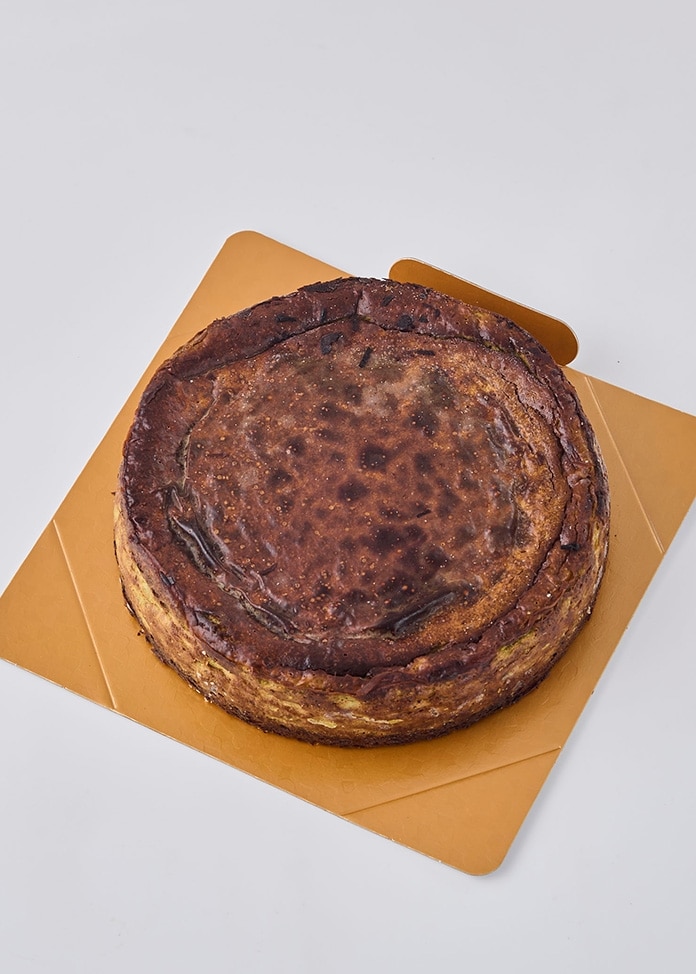 【6号サイズ】京都宇治抹茶使用 濃厚人気の抹茶バスクチーズケーキ