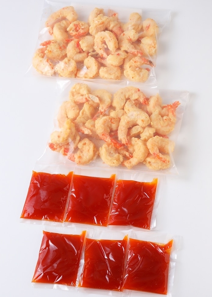 【定期便】大きな海老のチリソース