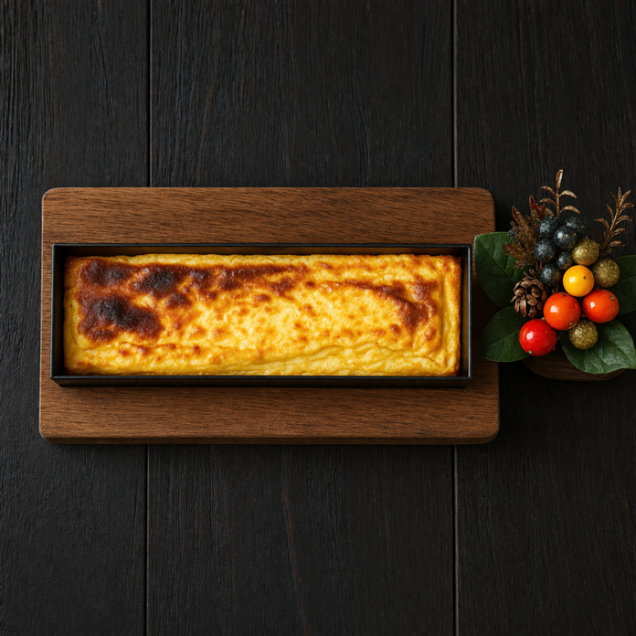 お酒と楽しむ甘くないバスクチーズケーキ（プレーン）