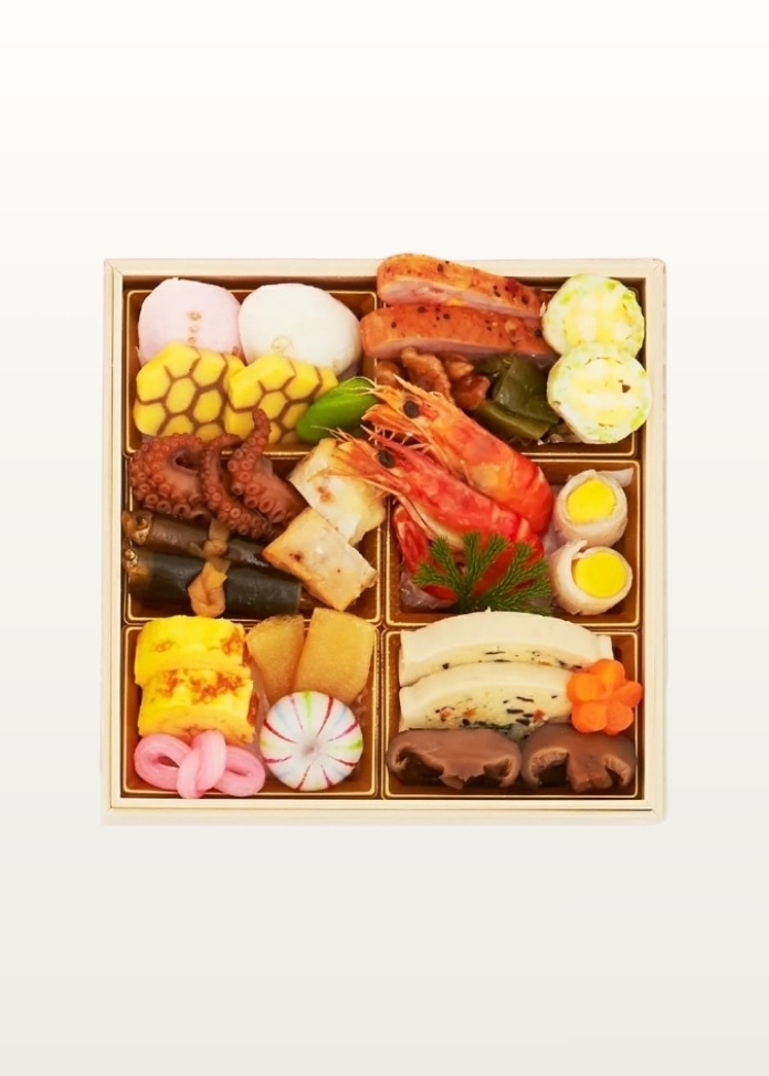 プレミアム和風おせち 奏（鯛400g・かつおだし付/2人前）