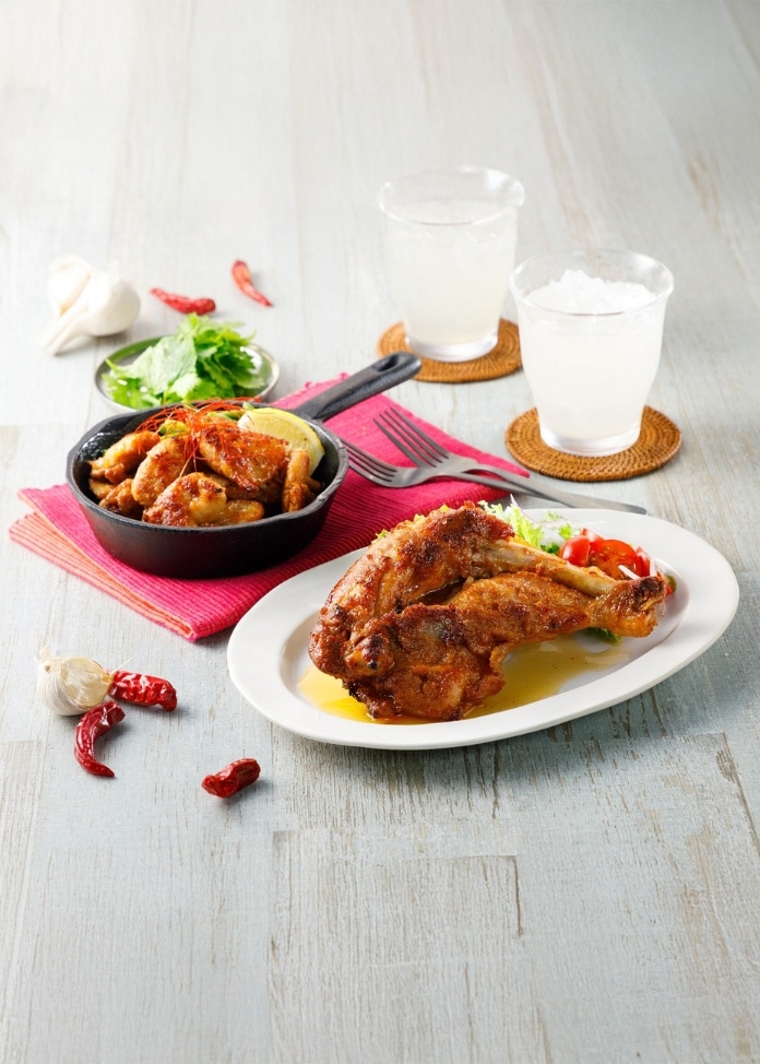 さぬき骨付鶏＆ええとこ鶏セット（4袋入り）