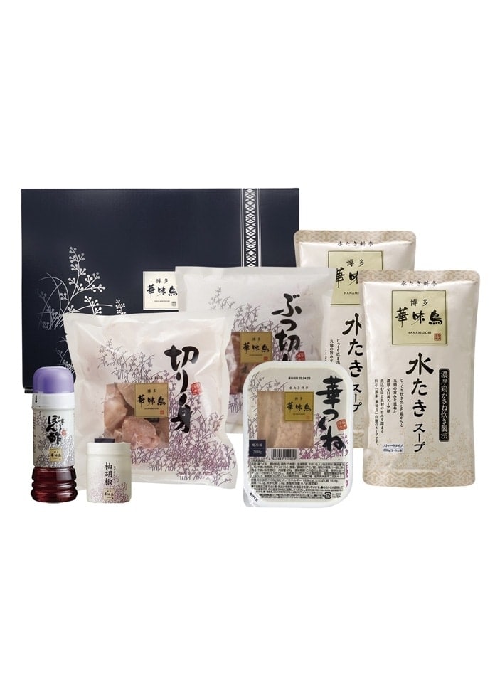 華味鳥 水たきセット（手ごねつくね入り）