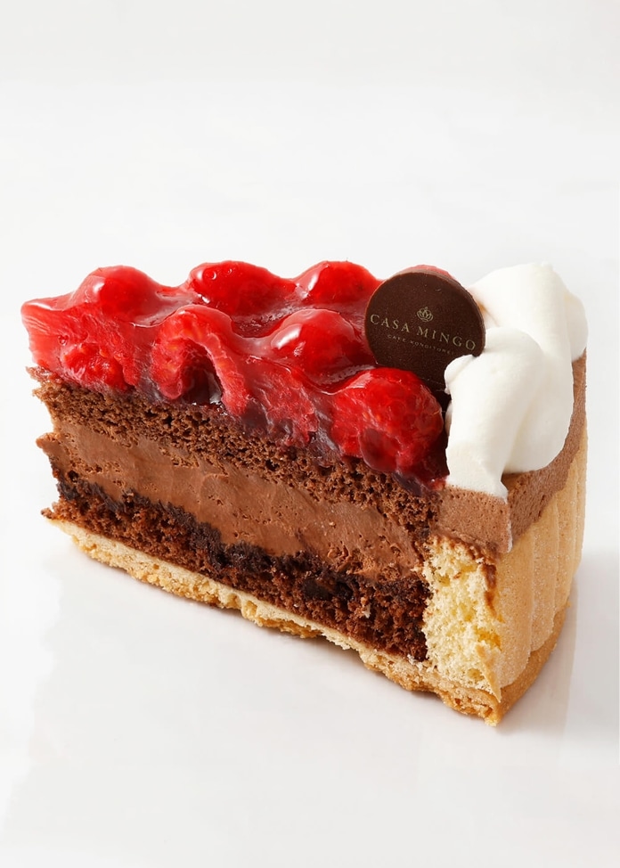 【Happy Birthdayプレート付】最高級洋菓子 ヴァルトベーレ木苺チョコレートケーキ 12cm