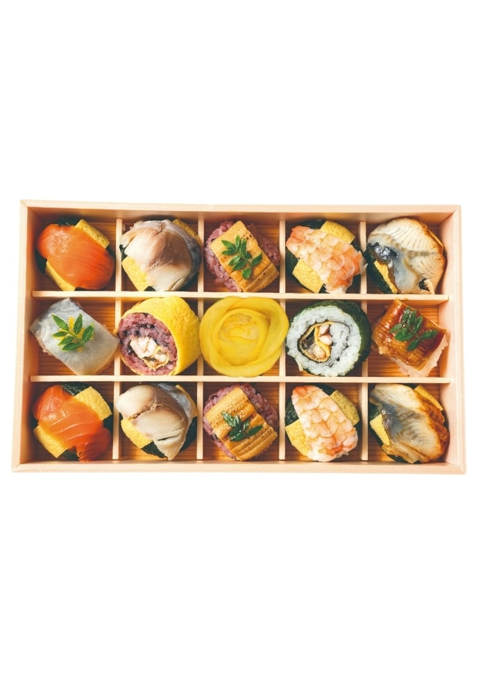 【夏限定】季節の手鞠わさび葉寿し夏15個
