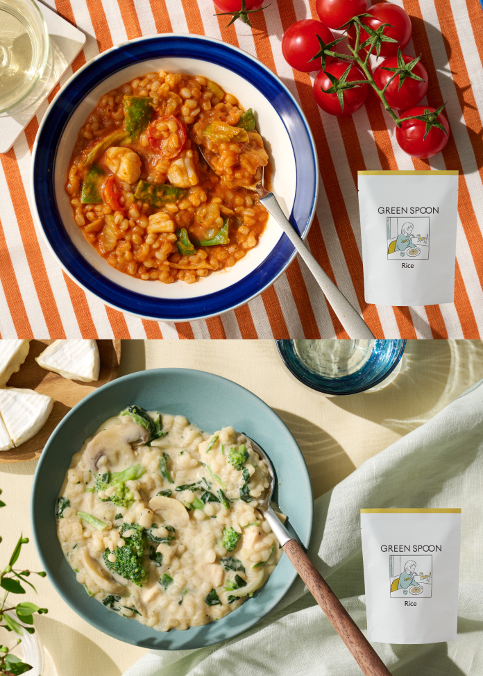 ごろごろ野菜が入ったパスタ・リゾット4食セット