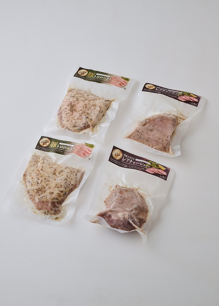 2種ポークの食べ比べセット（豚トロロースト＆レアチャーシュー）