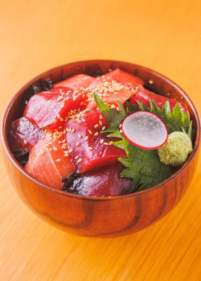 天然本鮪柵セット（大トロ・中トロ・赤身）