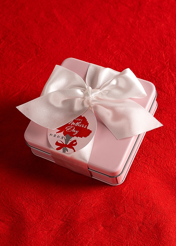 【母の日限定】紅屋のクッキー缶　彩花