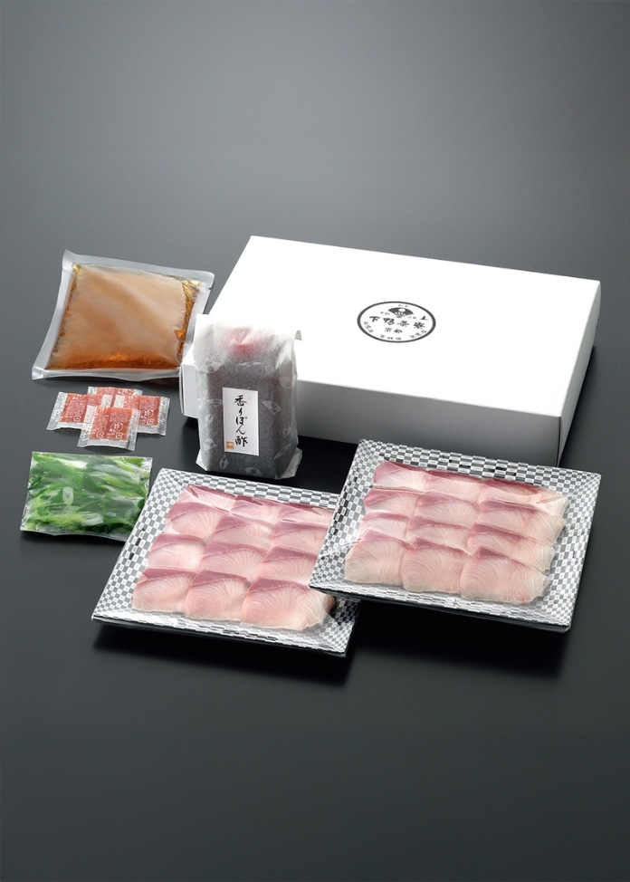 料亭のぶりしゃぶ鍋