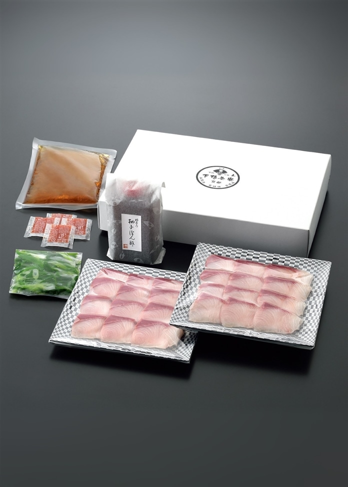料亭のぶりしゃぶ鍋