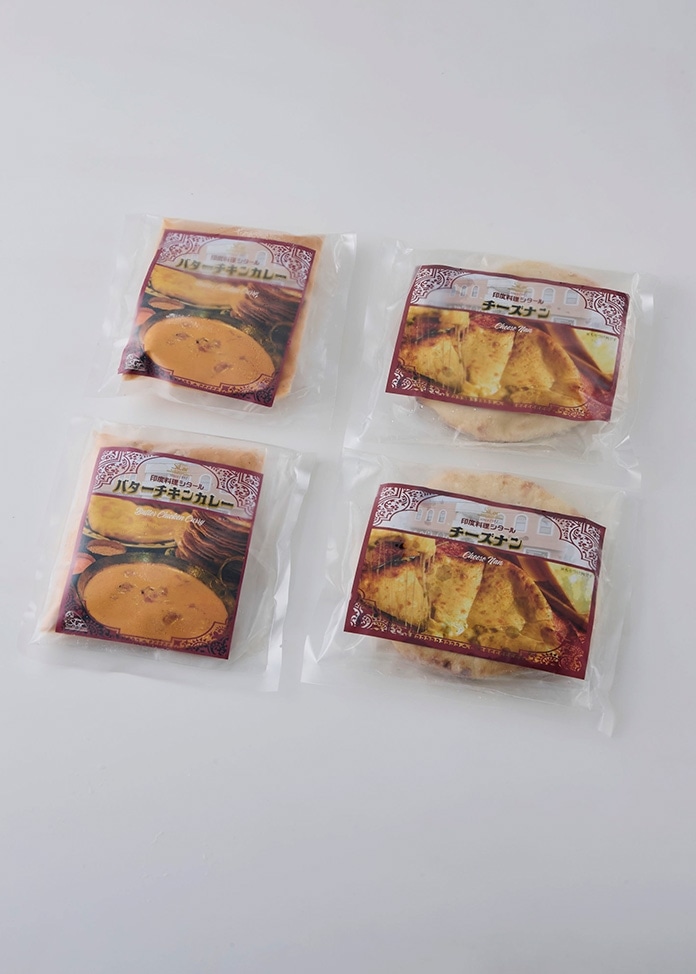 バターチキンカレー＆チーズナン（2人前）