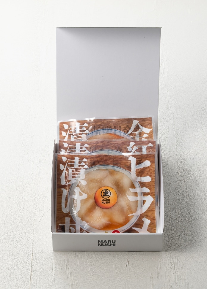 漬け丼3種セット（ヒラメ・金目鯛・青い森紅サーモン）