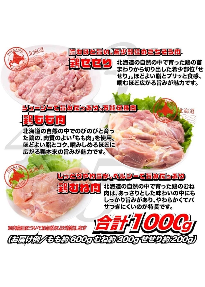 【お肉 福袋】北海道満喫セット 大容量 2kg以上