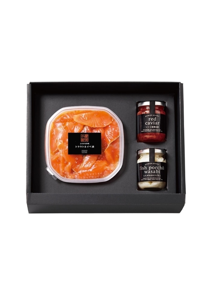 トラウトサーモンルイベ漬＆大人の逸品B