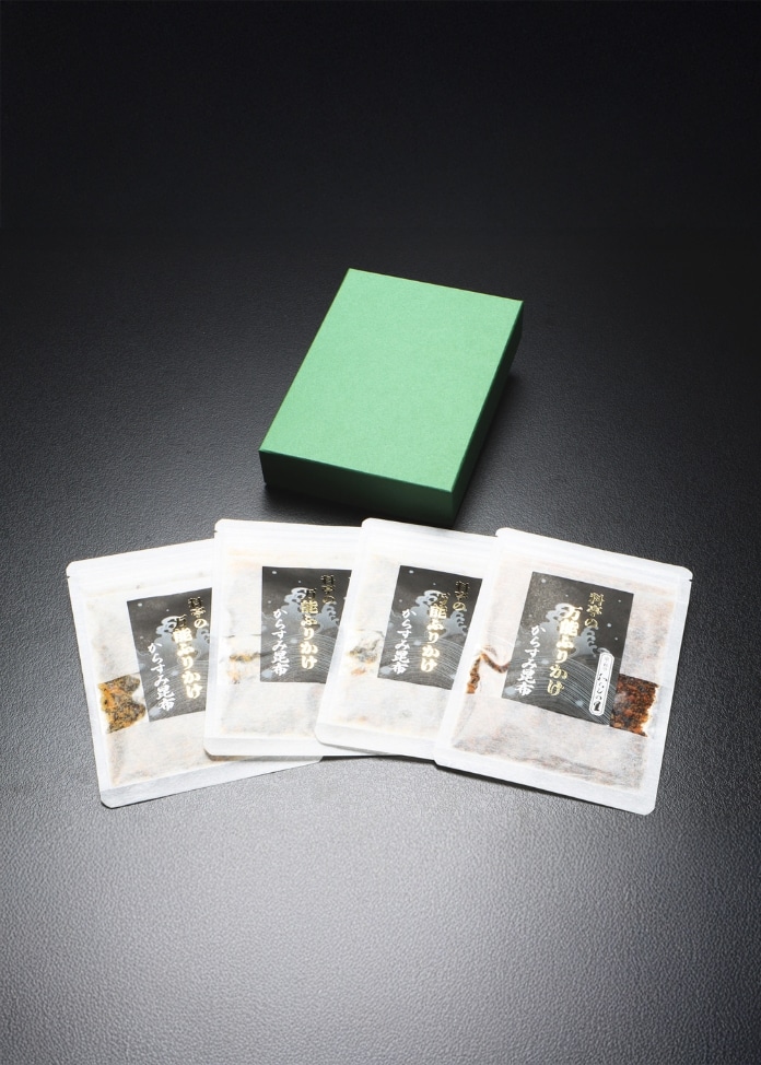 万能ふりかけ詰合せ（からすみ昆布4袋入）