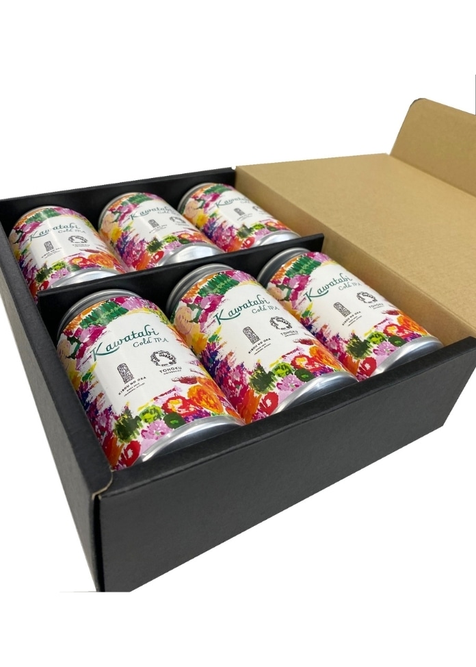 【利久】希望の丘醸造所 東北大学コラボ数量限定ビール Kawatabi Cold IPA 6本セット