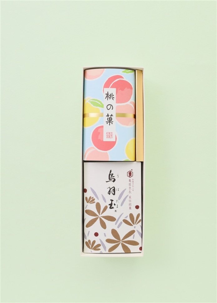 桃の菓・烏羽玉
