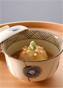 料亭の鴨まんじゅう