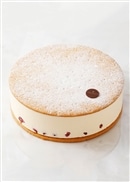 【Happy Birthdayプレート付】最高級洋菓子ケーゼザーネトルテレアチーズケーキ 20cm