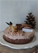 Wショコラのクリスマスチーズケーキ