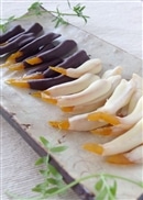 オーガニックチョコ100%使用綾日向夏オレンジピールチョコ＜ビター・ホワイト＞