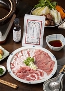 【AKOMEYA TOKYO】鹿児島黒豚「短鼻豚」450gしゃぶしゃぶセット
