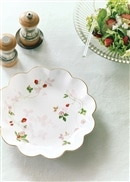 【ウェッジウッド】ワイルド ストロベリー ペタルトレイ