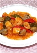 【赤坂四川飯店】えびといかの甘酢唐辛子炒め 5袋