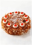 【Merry Christmasプレート付】最高級洋菓子 シュヴァルツベルダーキルシュトルテ 12cm