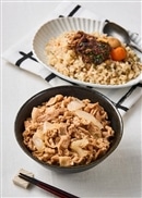 米沢牛入りガーリックライス・米澤豚生姜焼きご飯セット（4個）