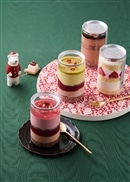 白金グラスケーキ クリスマス4種アソート