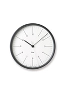 【Lemnos】RIKI STEEL CLOCK ホワイト