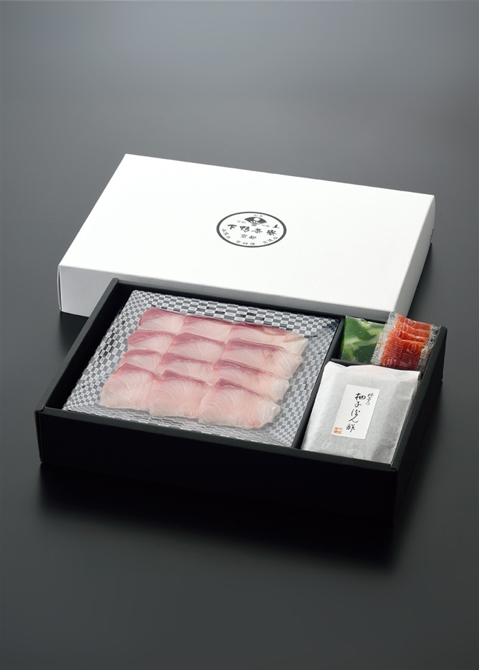 料亭のぶりしゃぶ鍋
