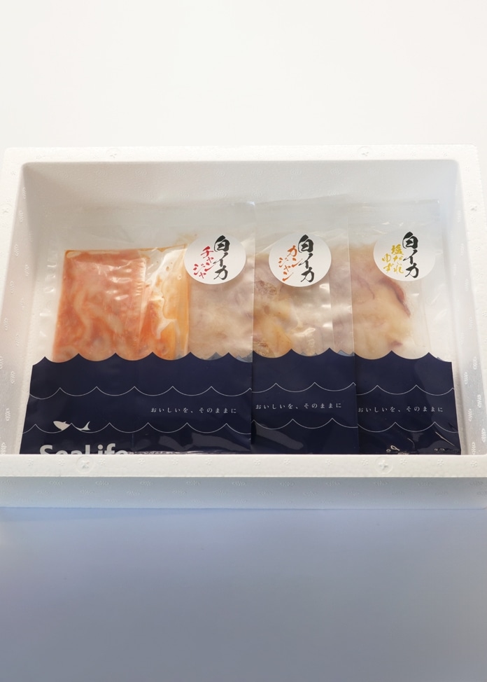 島根県産剣先イカ　生珍味3種セット
