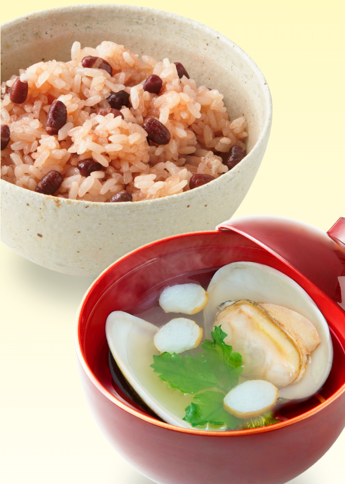 花むすび・えんお食い初め膳／はれももかプティ