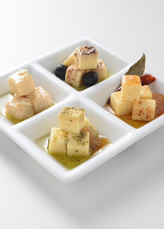 ＜オンワード マルシェ＞後藤屋 チーズのオリーブオイル漬4本セット画像