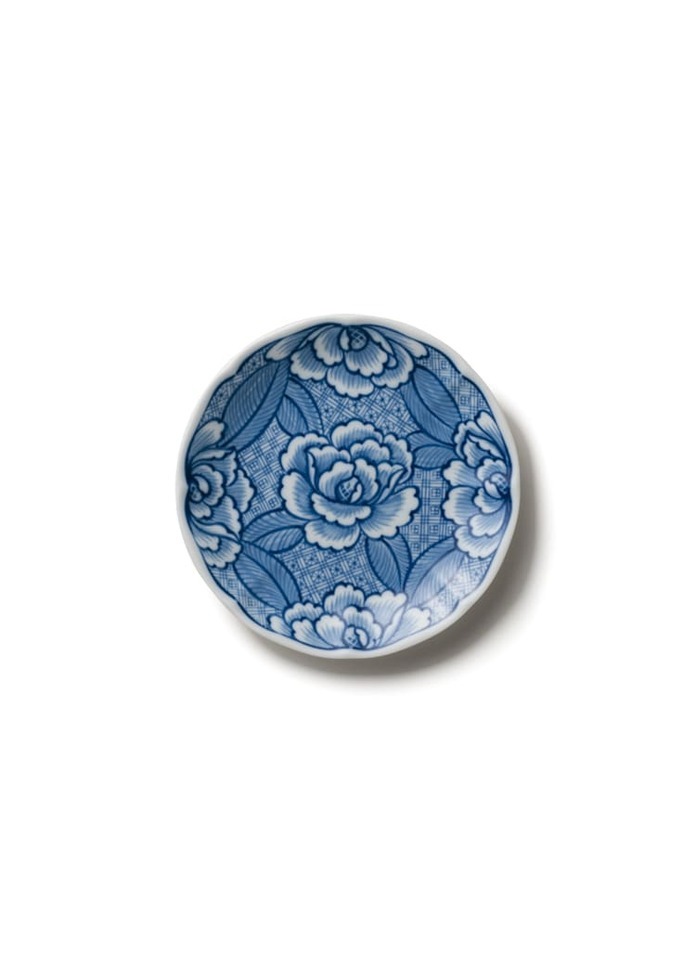＜オンワード マルシェ＞NIKKO 藍がさね 15.5cm銘々皿画像
