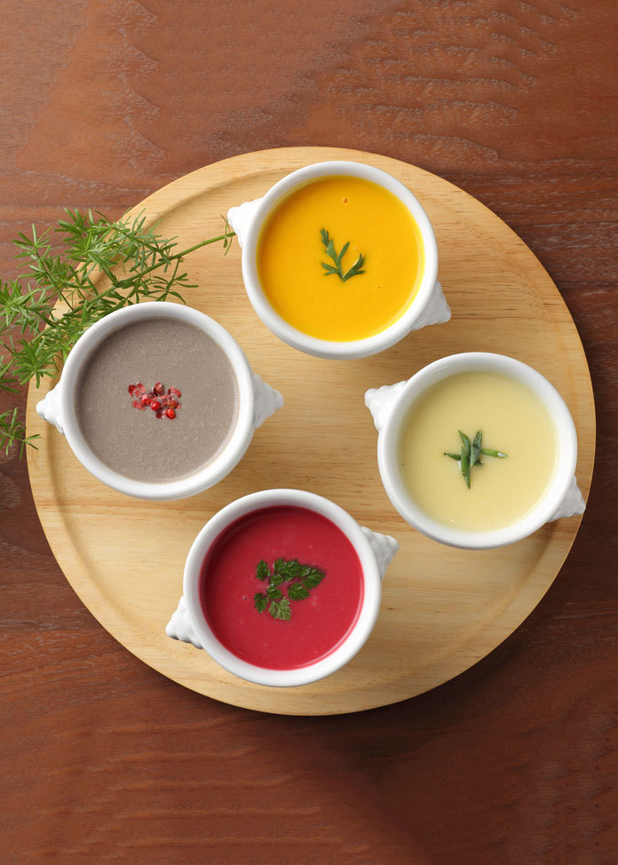 ＜オンワード マルシェ＞BREJEW 北海道野菜スープ 4種セット画像