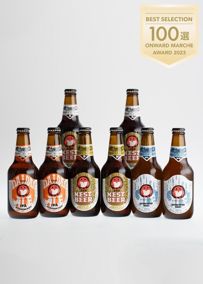 【常陸野ネストビール】 エールビール4種飲みくらべ 330ml 8本セット