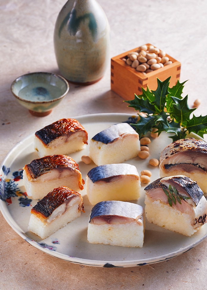＜オンワード マルシェ＞うめもり 3種の鯖棒寿司食べ比べセット（梅）