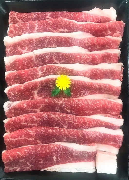 20％OFFマルシェセレクト 【松阪牛】牛バラスライス すき焼き・しゃぶしゃぶ用 400g