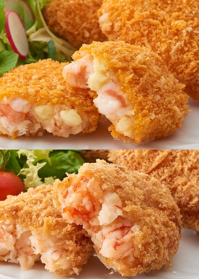 【マルシェ限定セット】ぷりぷり海老カツレツ（プレーン／チーズ味）各5枚入り