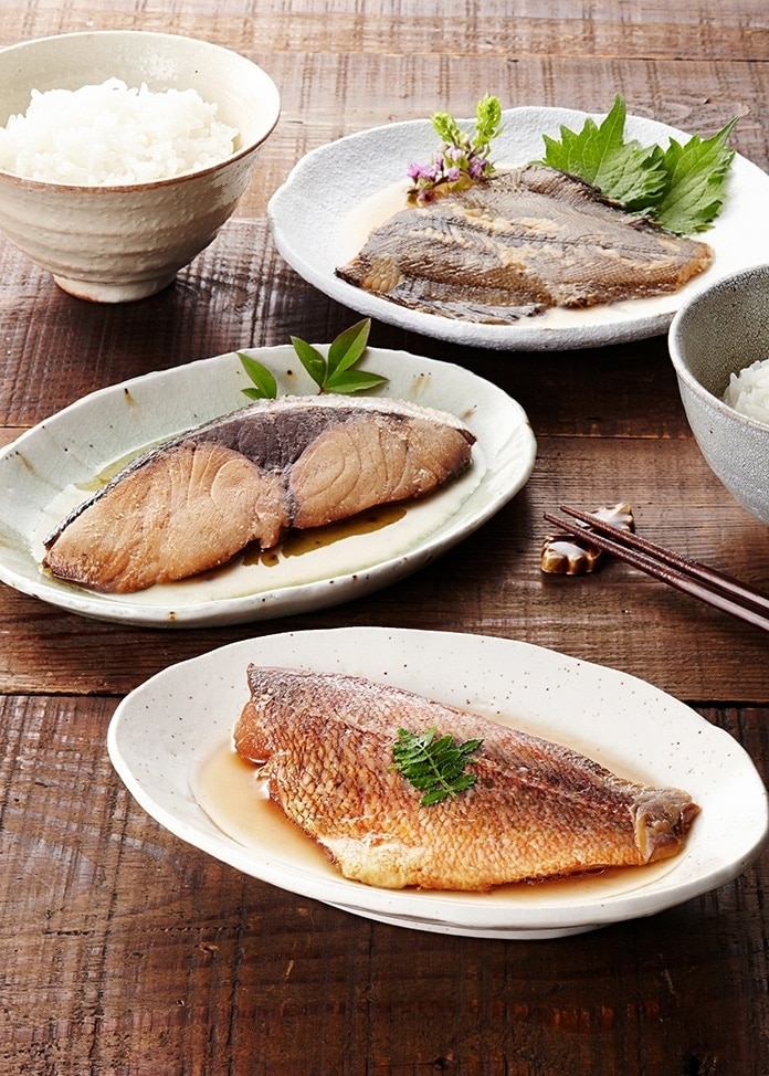 お手軽煮魚詰め合わせ 3種9切入り