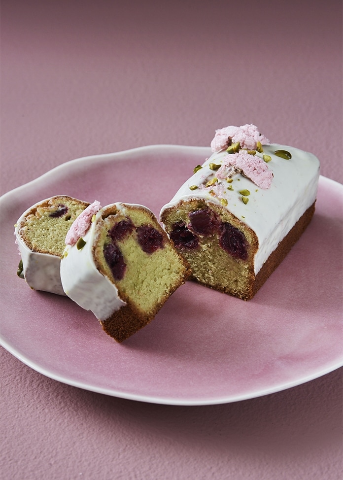春季限定 ピスタチオとチェリーのパウンドケーキ 2本入り グルメ通販のオンワード マルシェ